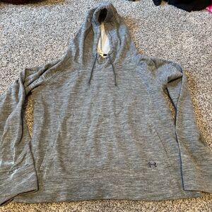Undef Armour storm coldgear LG Women's Gray Hoodie